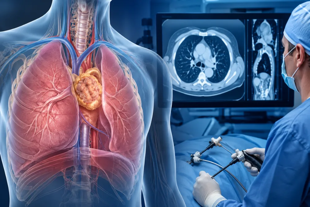 Tumor de mediastino en Pachuca